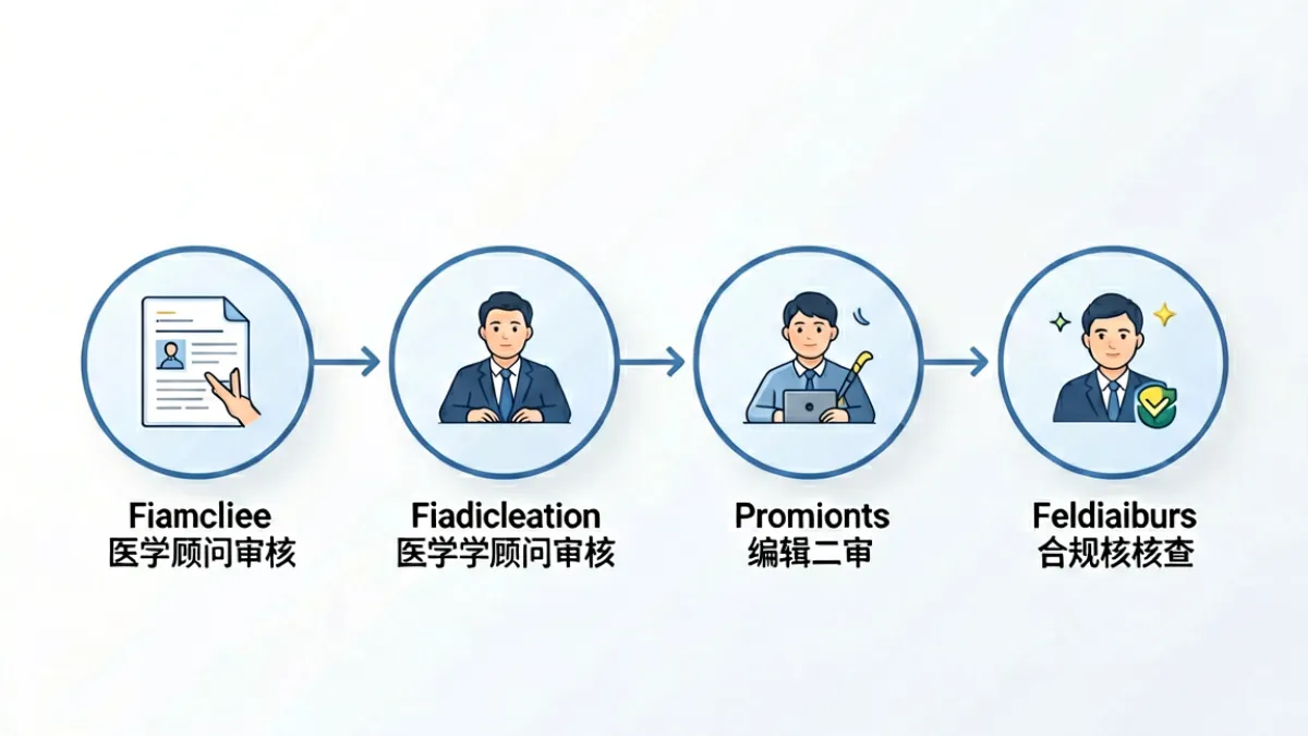 爱液视频内容生产流程图示，展示从选题到发布的四个审核环节及时间节点